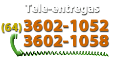 Telefone Entregas - (64) 3602-1052 / 3602-1058